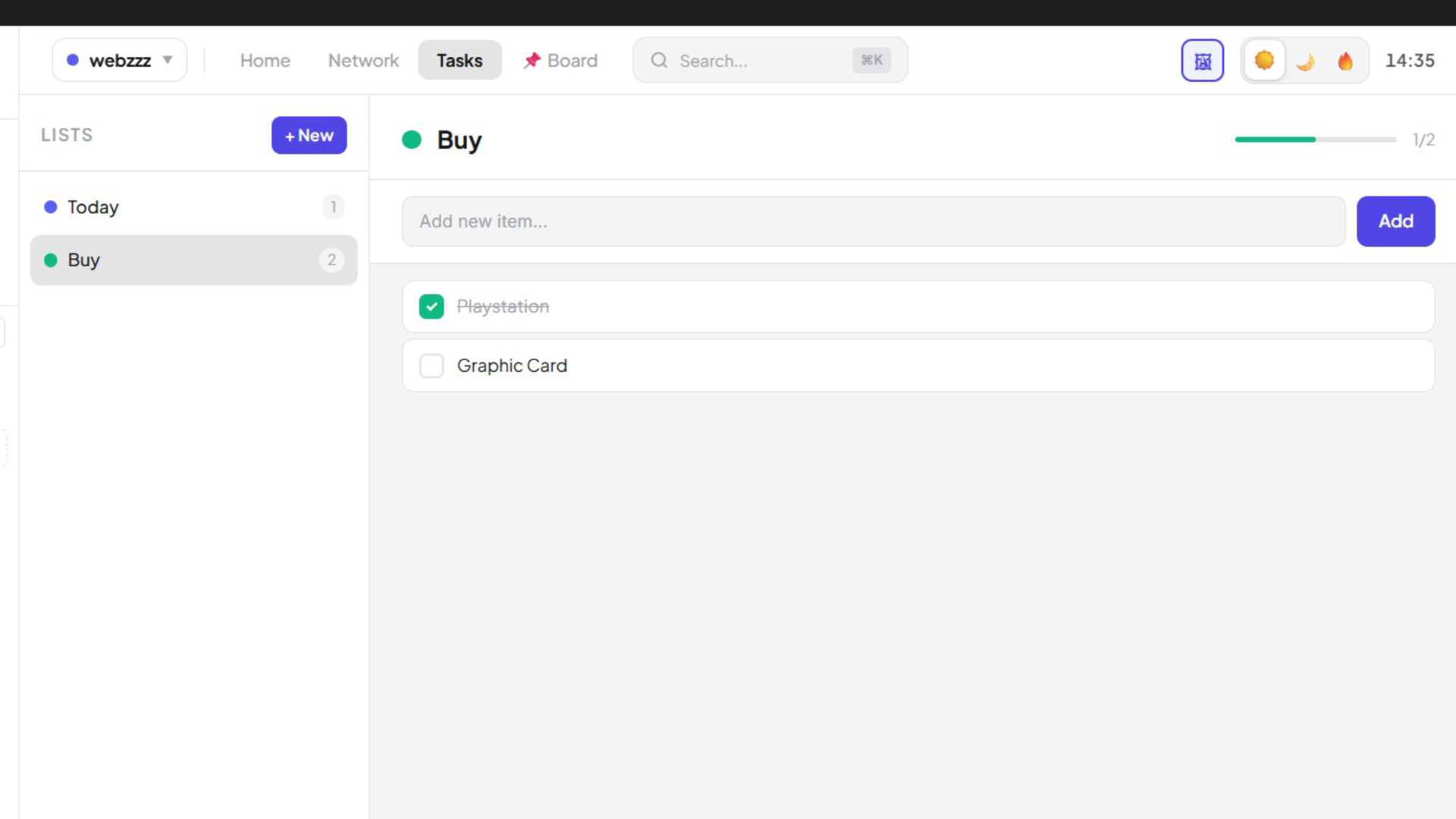 Tasks