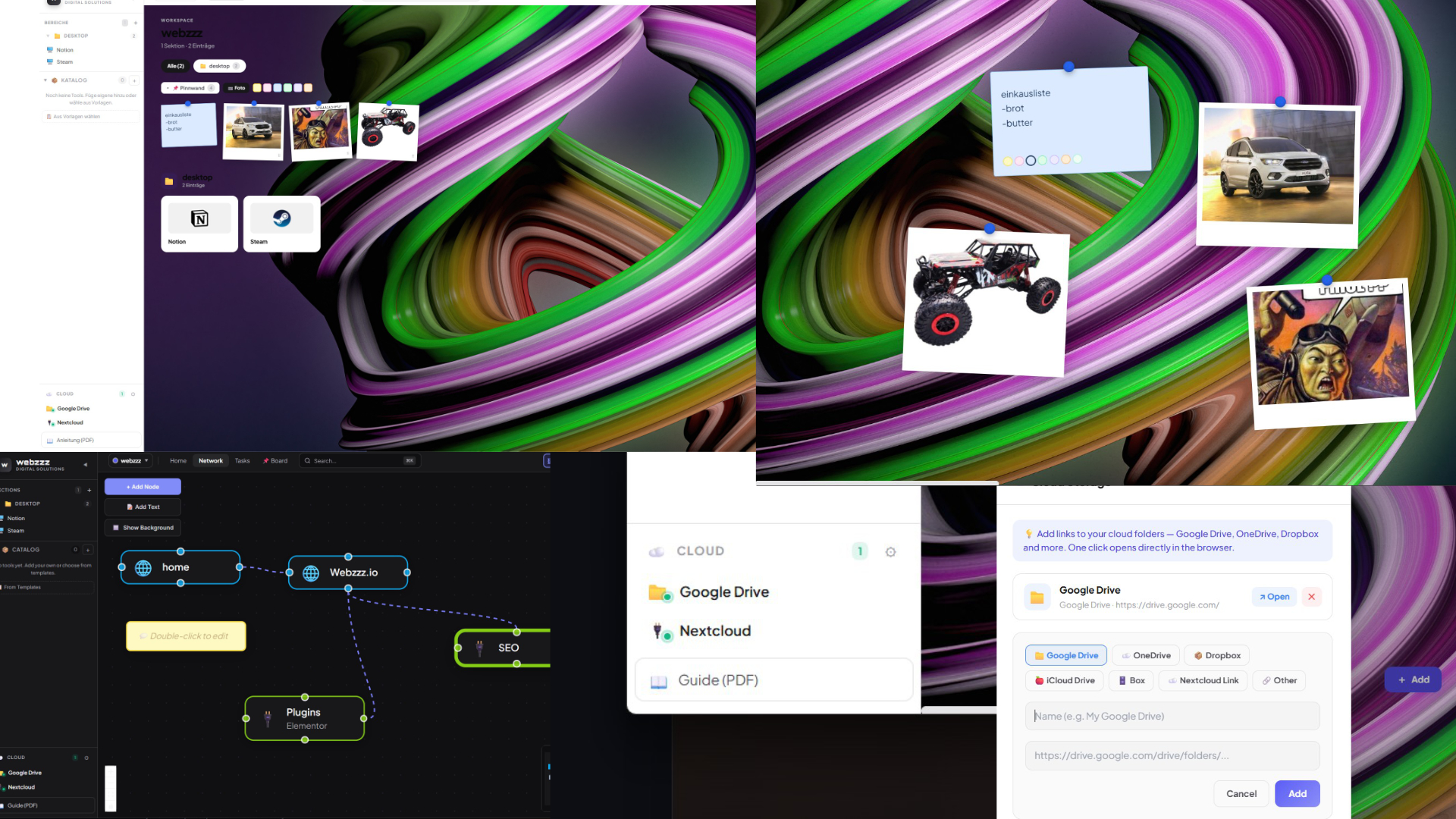 webzzz Home screenshot